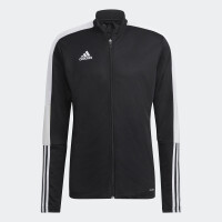 Adidas - Tiro Essentials Jacke - schwarz weiß - L