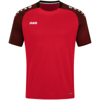 Jako - T-Shirt Performance - rot/schwarz - L