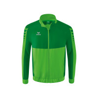 Erima Six Wings Präsentationsjacke - green/smaragd - M