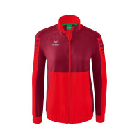 Erima Six Wings Präsentationsjacke - rot/bordeaux - 40