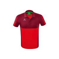 Erima Six Wings Poloshirt - rot/bordeaux gallery