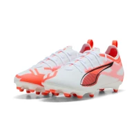 Puma - ULTRA 5 PRO FG/AG Jr - weiß/rot - 34.5