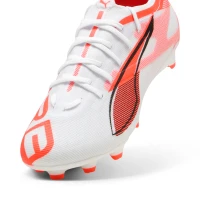 Puma - ULTRA 5 PRO FG/AG Jr - weiß/rot - 37.5