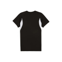 Puma teamEVOSTRIPE Tee - schwarz - M