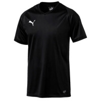 Puma Liga Core Herren Fussball Trikot schwarz/weiß