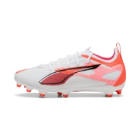 Puma - ULTRA 5 PRO FG/AG Jr - weiß/rot