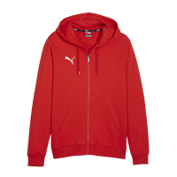 Puma teamGOAL Casuals Full-Zip Hoodie Herren - rot