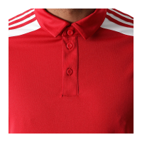 Adidas Squadra 21 Poloshirt Herren - rot/weiß