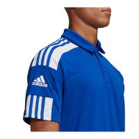 adidas Squadra 21 Poloshirt Herren - blau/weiß