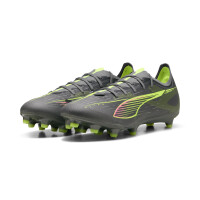 Puma ULTRA 5 MATCH FG/AG - grau/gelb