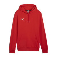 Puma teamGOAL Casuals Hoodie Herren rot weiß